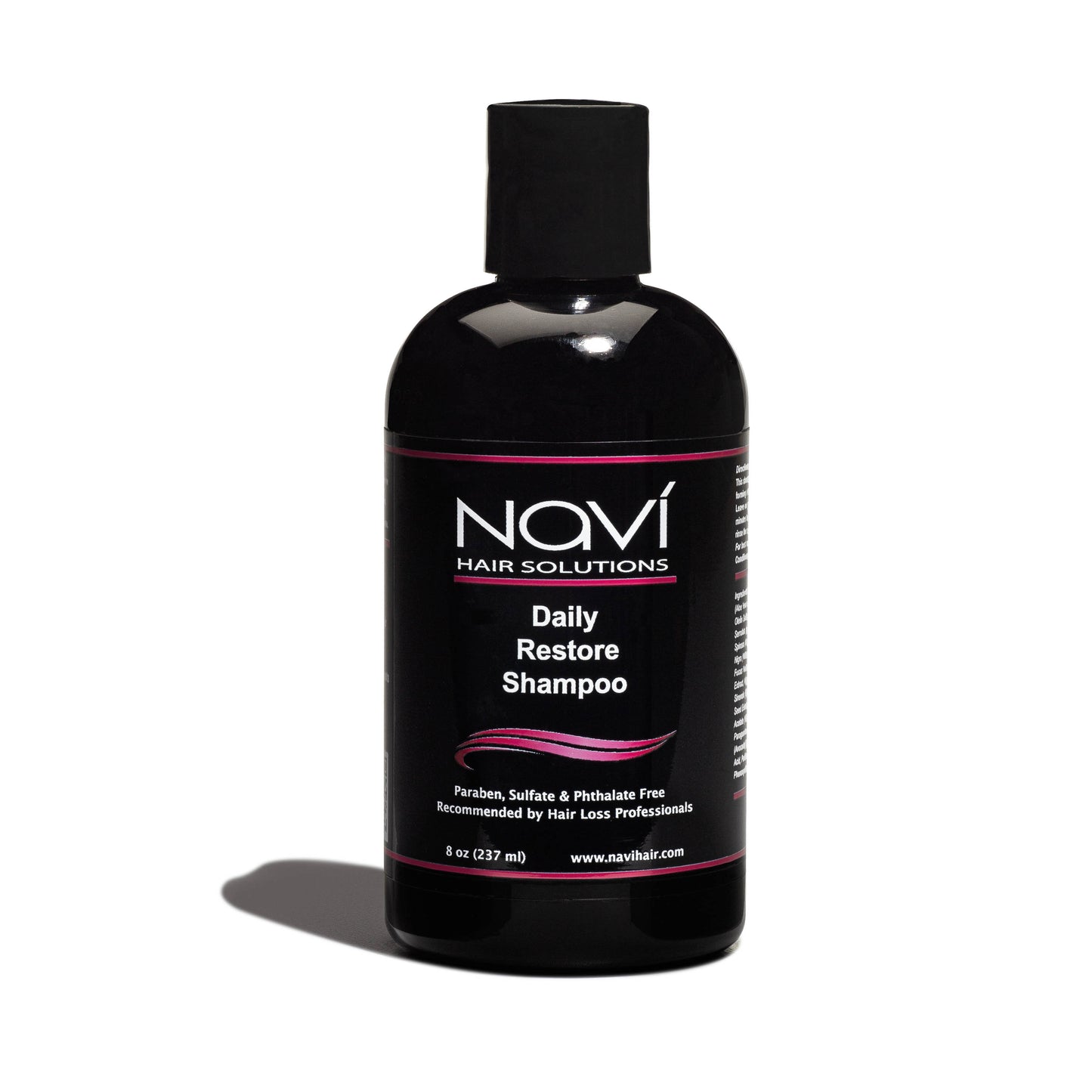 Daily Restore Shampoo with natural DHT Blocking Ingredients to help regrow thicker fuller hair