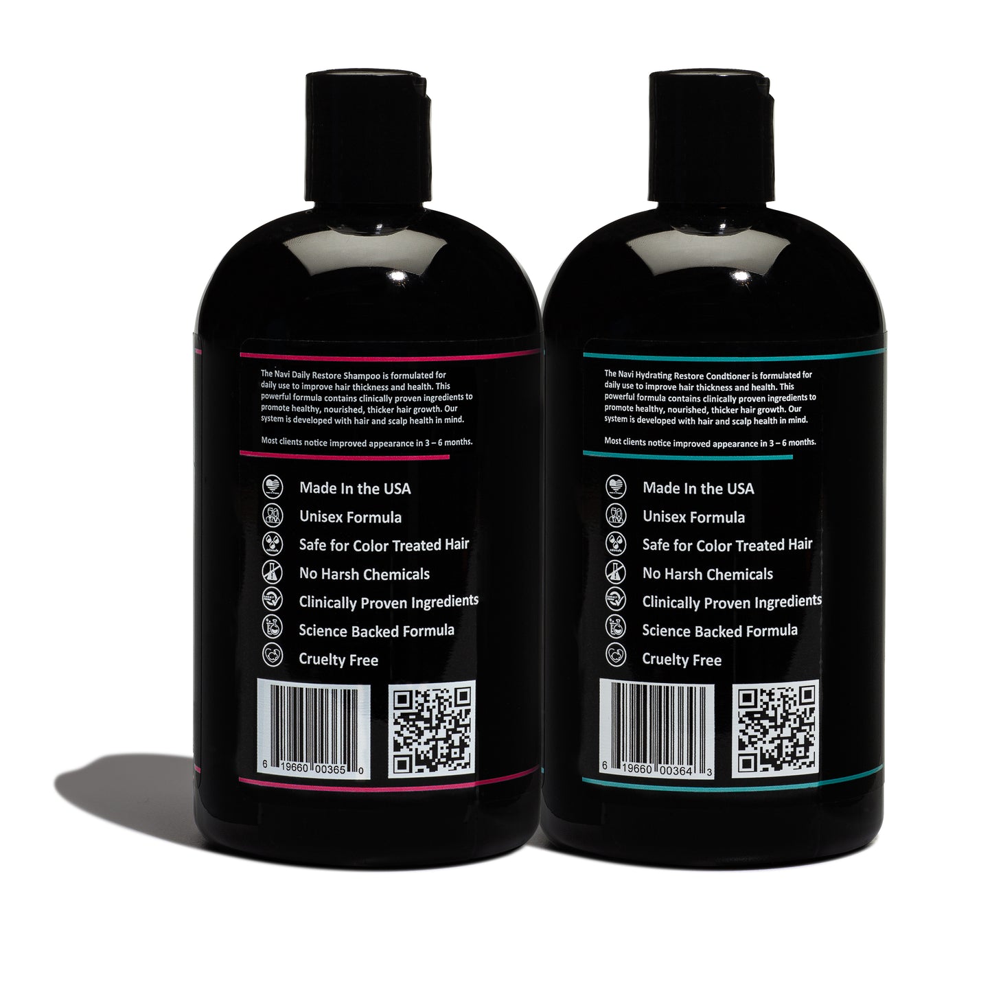 Daily Restore Shampoo & Conditioner Set DHT Blocking Ingredients to help regrow hair healthier and fuller