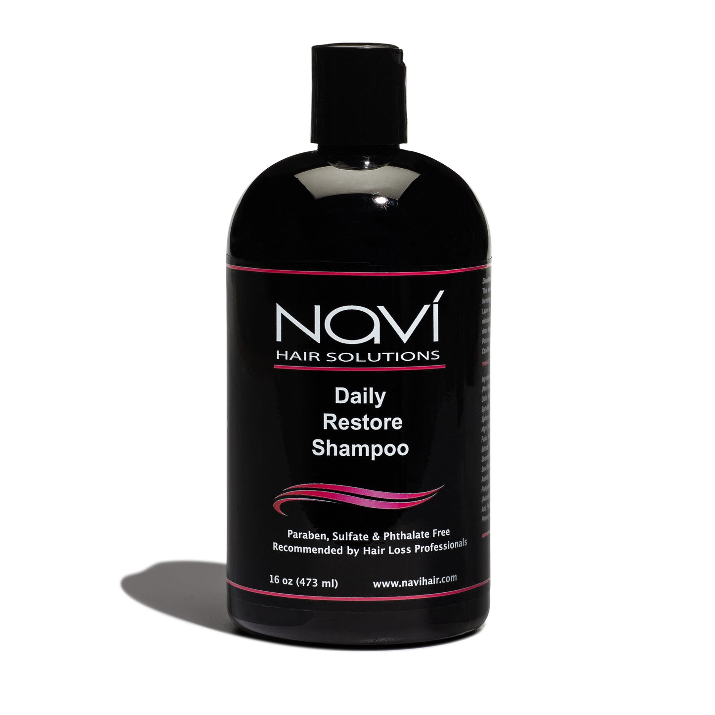 Daily Restore Shampoo with natural DHT Blocking Ingredients to help regrow thicker fuller hair