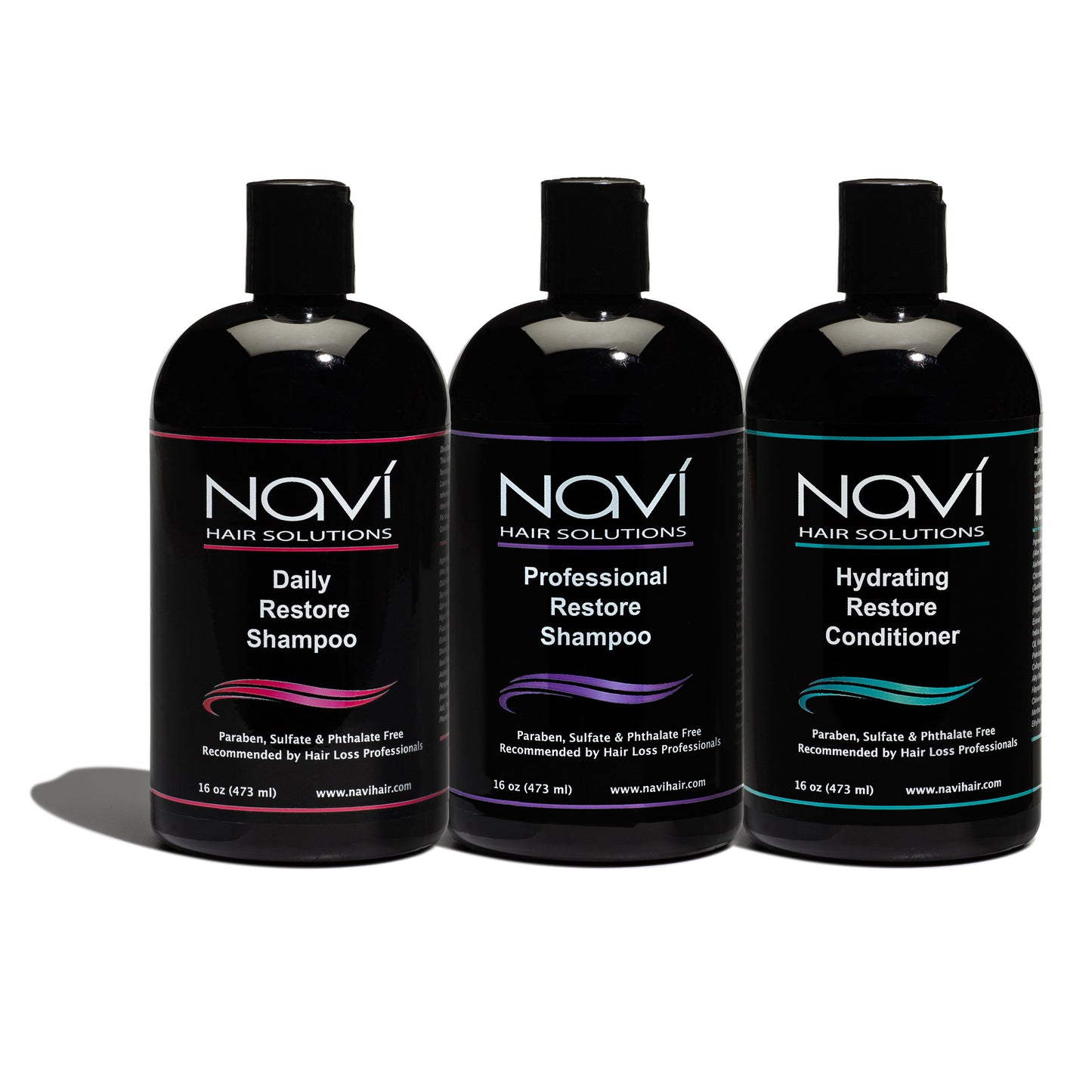 Navi Total Restore Shampoo & Conditioner Set with Daily and Professional Shampoo and Conditioner made with DHT Blocking ingredients known to help regrow thicker fuller healthier hair