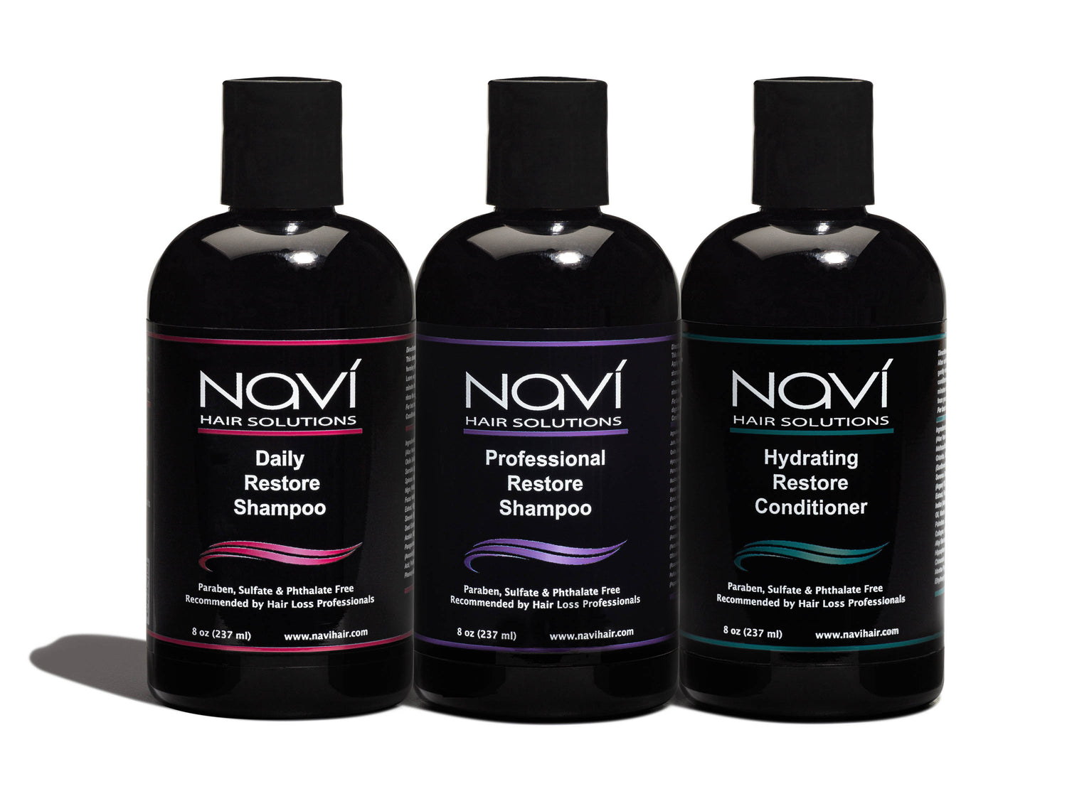 Navi Total Restore Shampoo & Conditioner Set with Daily and Professional Shampoo and Conditioner made with DHT Blocking ingredients known to help regrow thicker fuller healthier hair