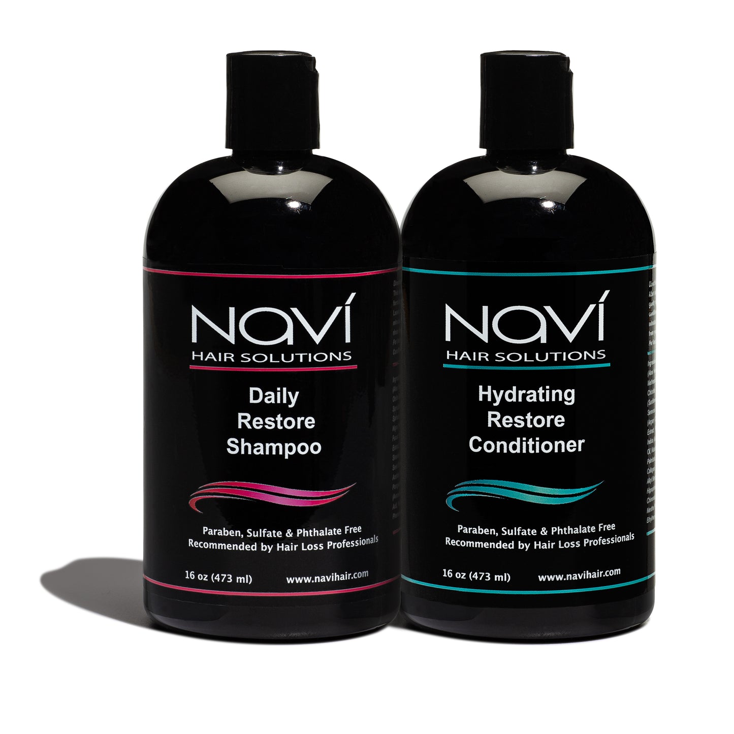 Daily Restore Shampoo & Conditioner Set DHT Blocking Ingredients to help regrow hair healthier and fuller