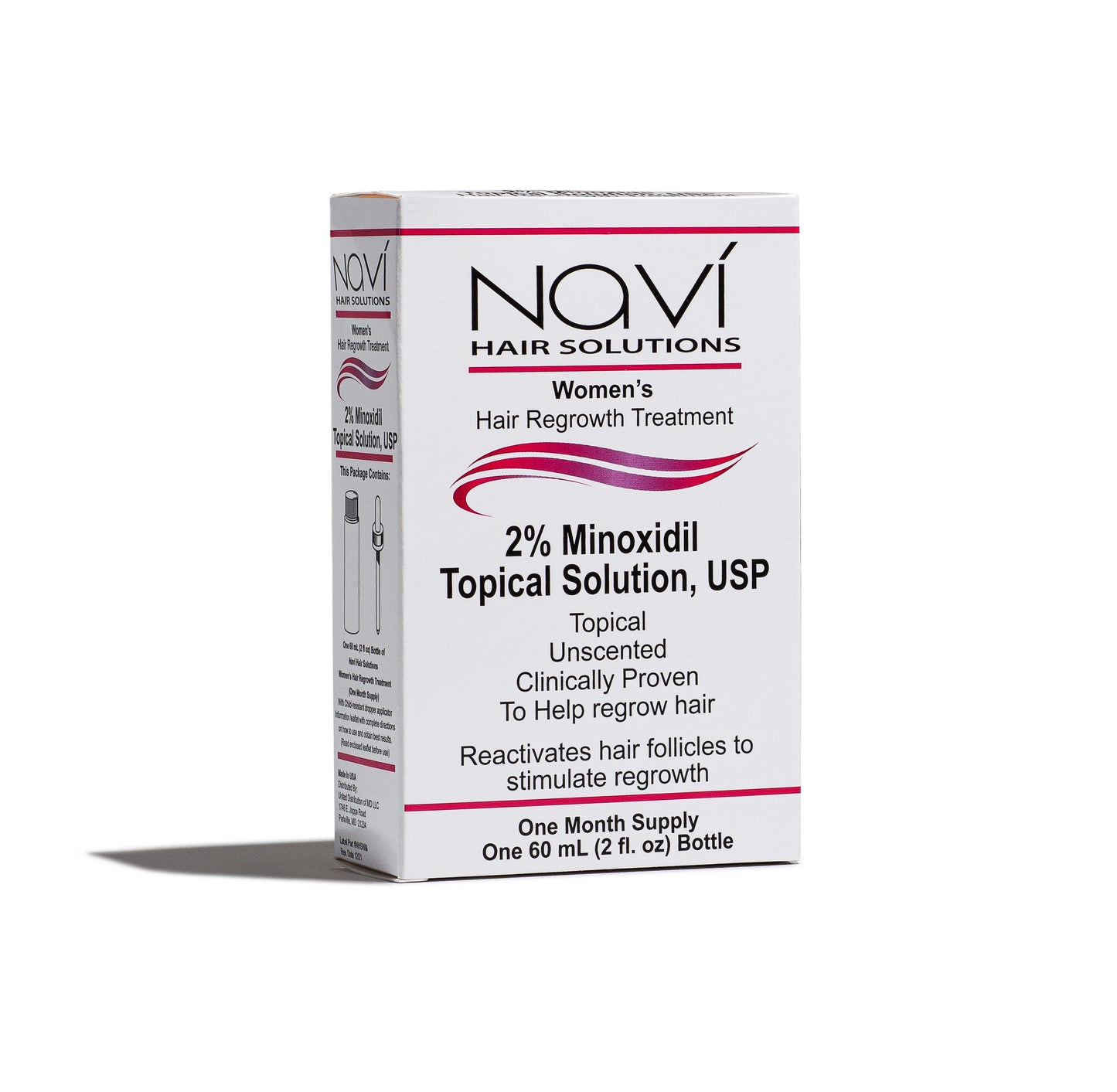 Women's 2% FDA Approved Minoxidil Topical clinically proven to regrow hair