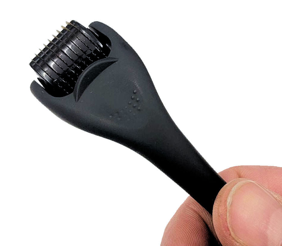 Scalp Dermtoller titanium micro-needling by Navi Hair Solutions